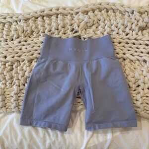 NVGTN High-Waist Women’s Bike Shorts in Lilac